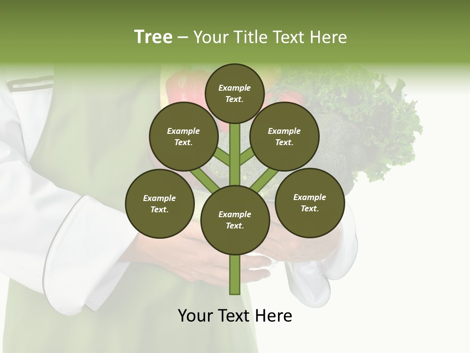 Recipe Nutrition Salad PowerPoint Template