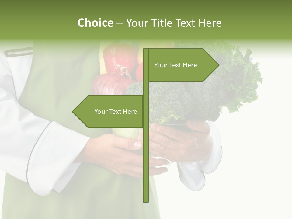 Recipe Nutrition Salad PowerPoint Template