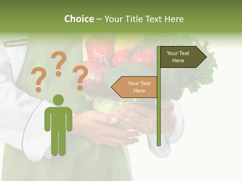 Recipe Nutrition Salad PowerPoint Template