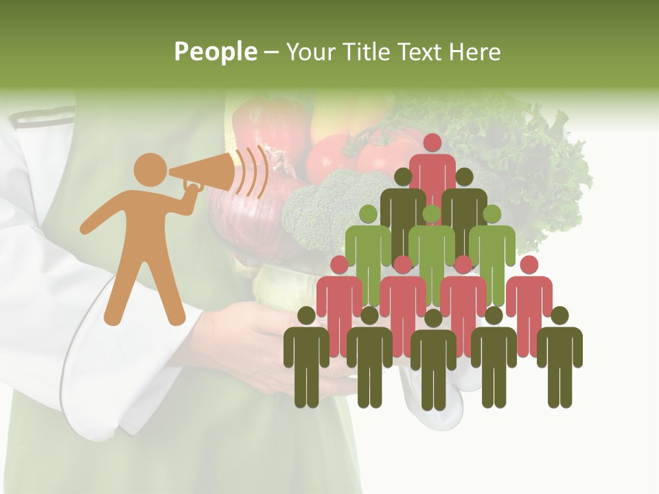 Recipe Nutrition Salad PowerPoint Template