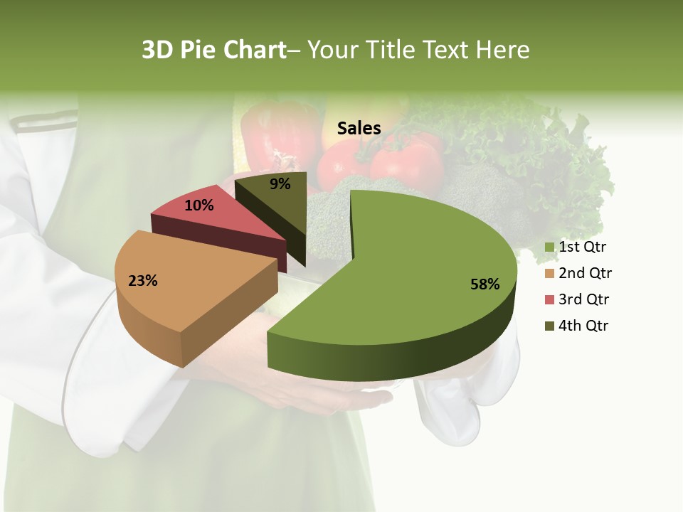 Recipe Nutrition Salad PowerPoint Template