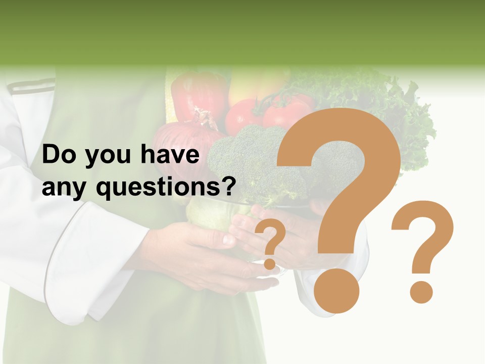 Recipe Nutrition Salad PowerPoint Template