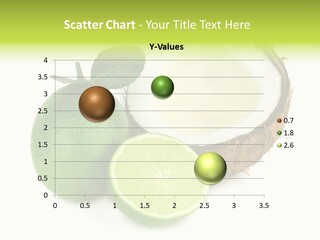 Peel Lime Half PowerPoint Template