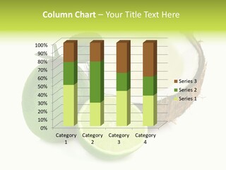 Peel Lime Half PowerPoint Template