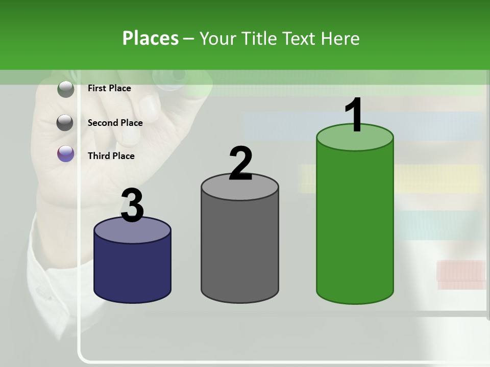 Tracing Pencil Control PowerPoint Template