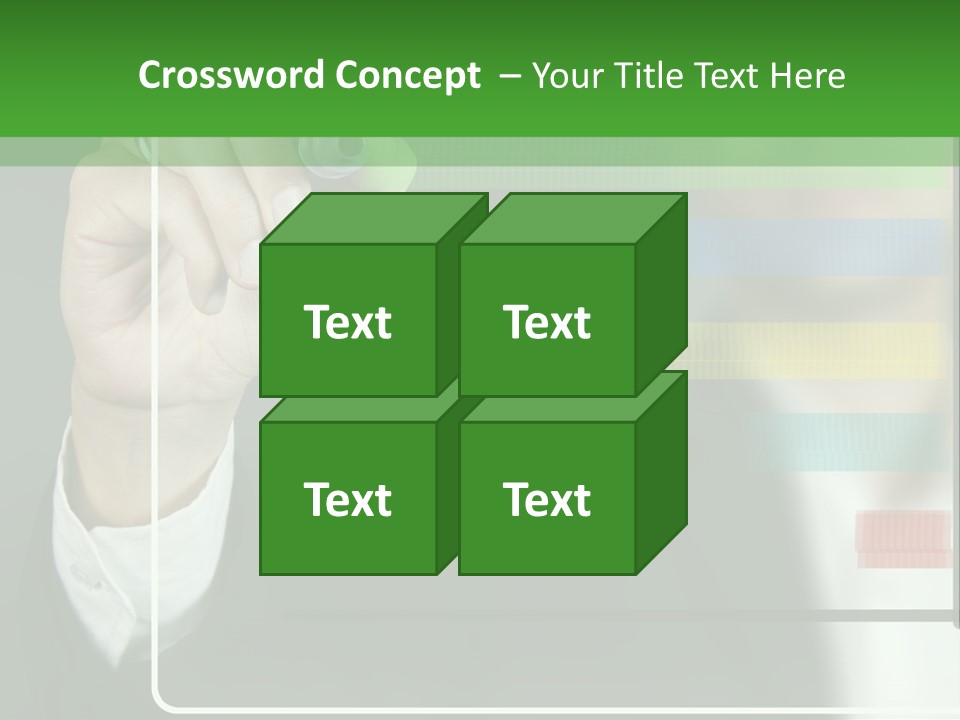 Tracing Pencil Control PowerPoint Template