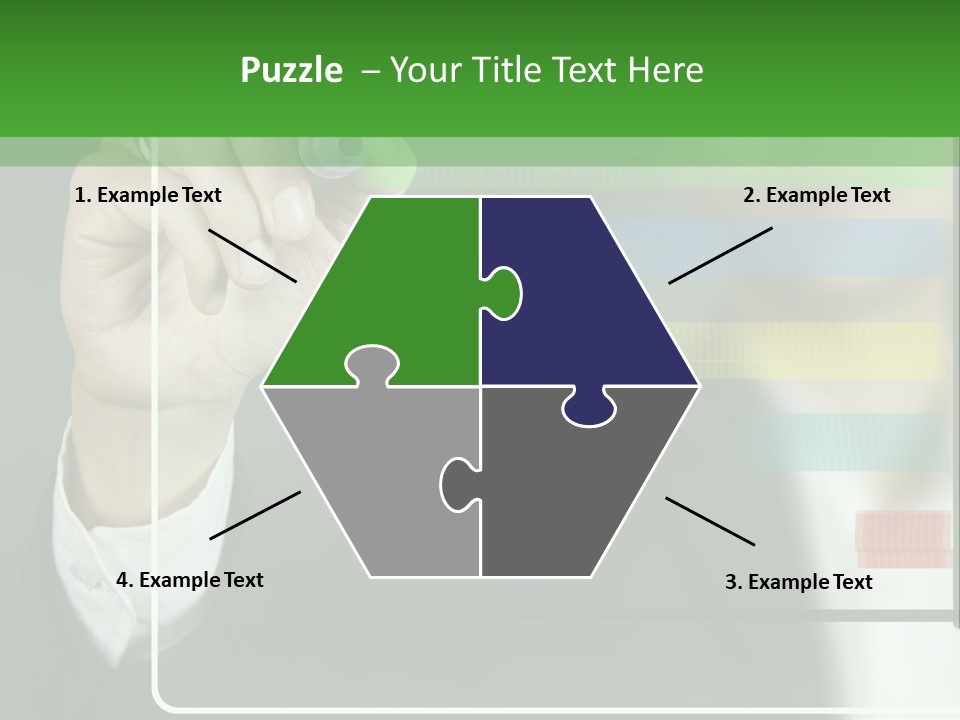 Tracing Pencil Control PowerPoint Template