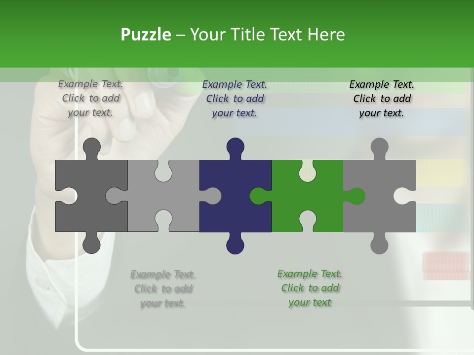 Tracing Pencil Control PowerPoint Template