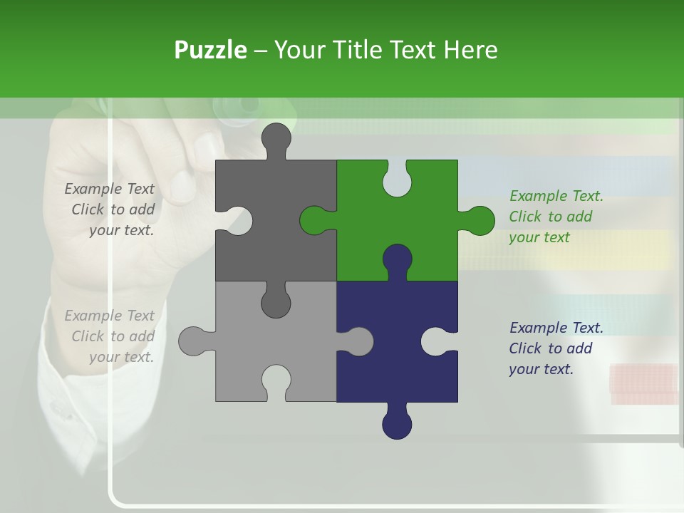 Tracing Pencil Control PowerPoint Template