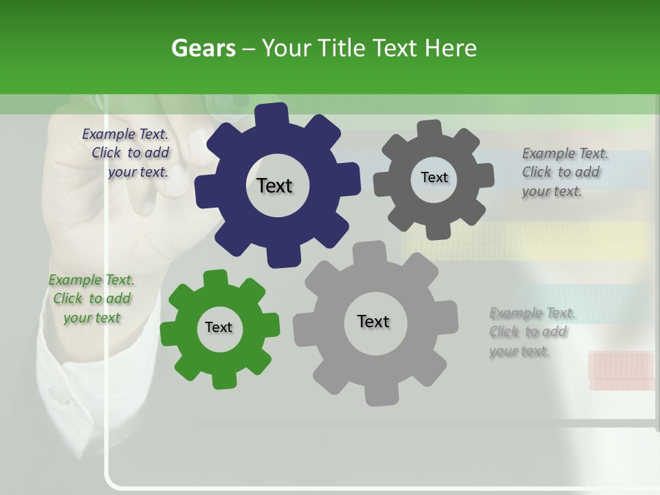 Tracing Pencil Control PowerPoint Template