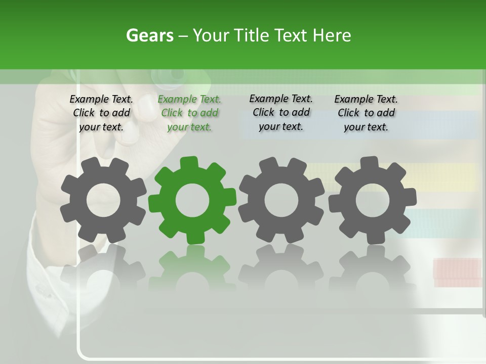 Tracing Pencil Control PowerPoint Template