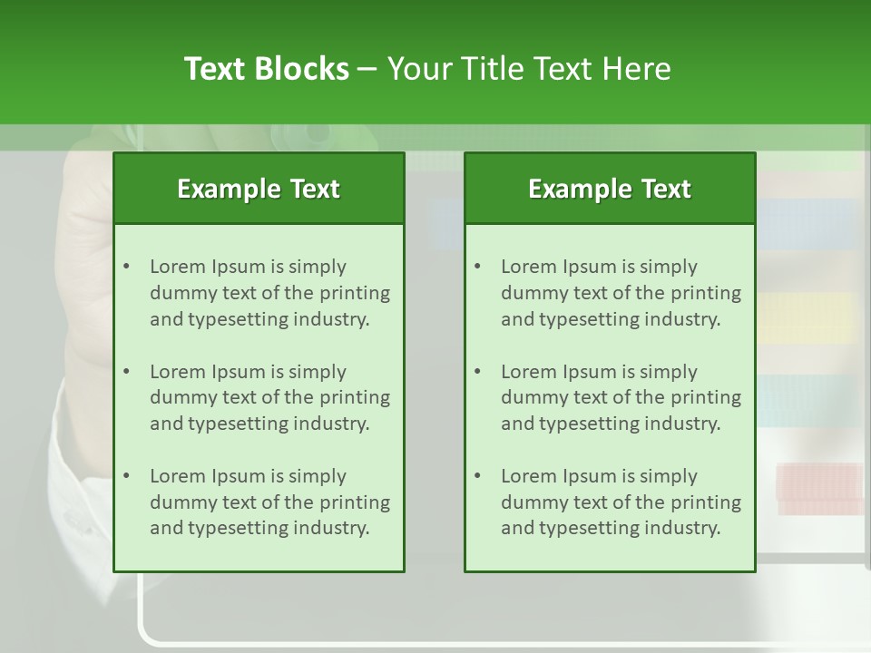 Tracing Pencil Control PowerPoint Template