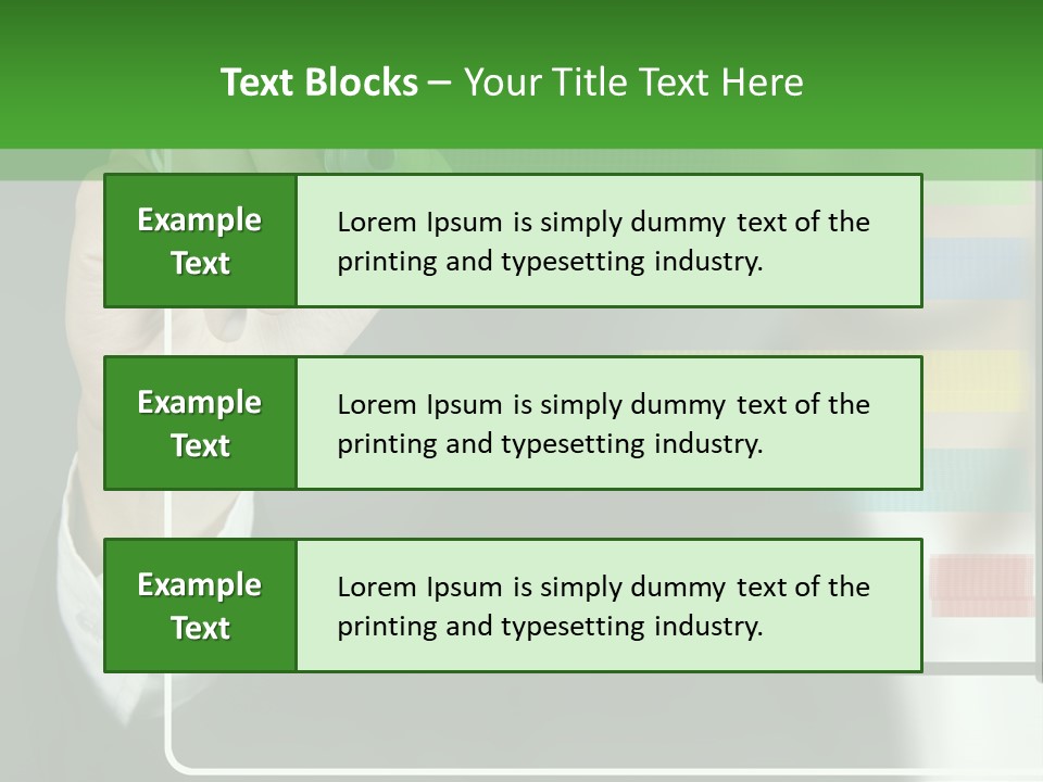 Tracing Pencil Control PowerPoint Template