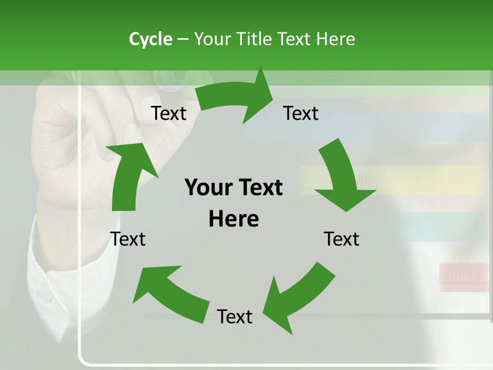 Tracing Pencil Control PowerPoint Template