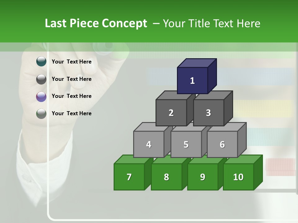 Tracing Pencil Control PowerPoint Template