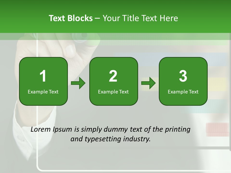 Tracing Pencil Control PowerPoint Template