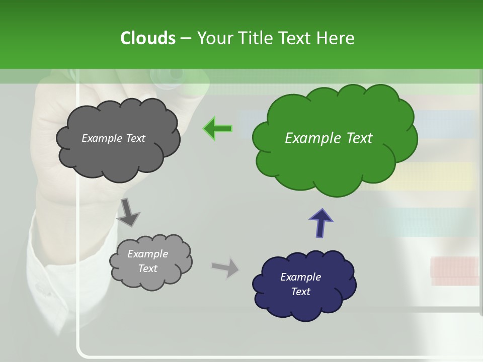 Tracing Pencil Control PowerPoint Template