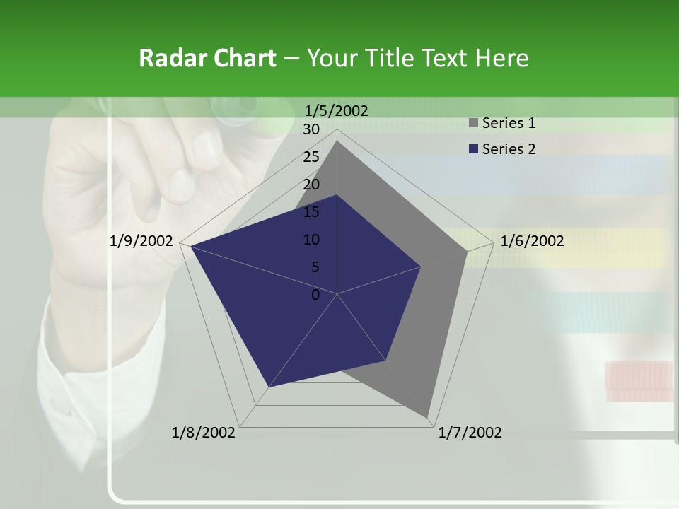 Tracing Pencil Control PowerPoint Template