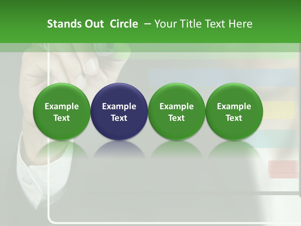 Tracing Pencil Control PowerPoint Template