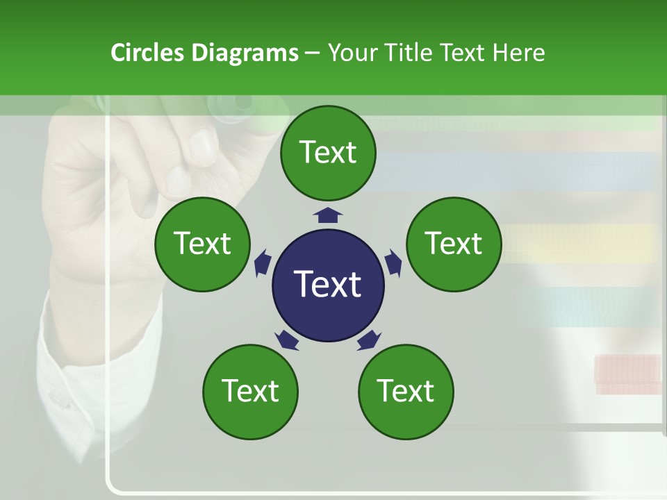 Tracing Pencil Control PowerPoint Template