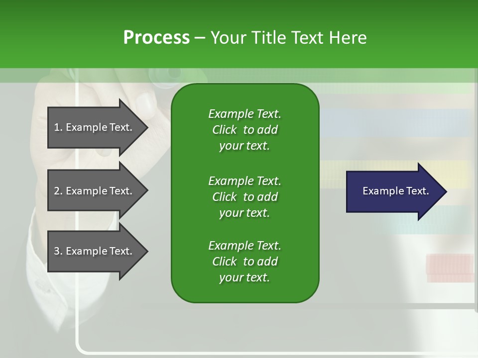 Tracing Pencil Control PowerPoint Template