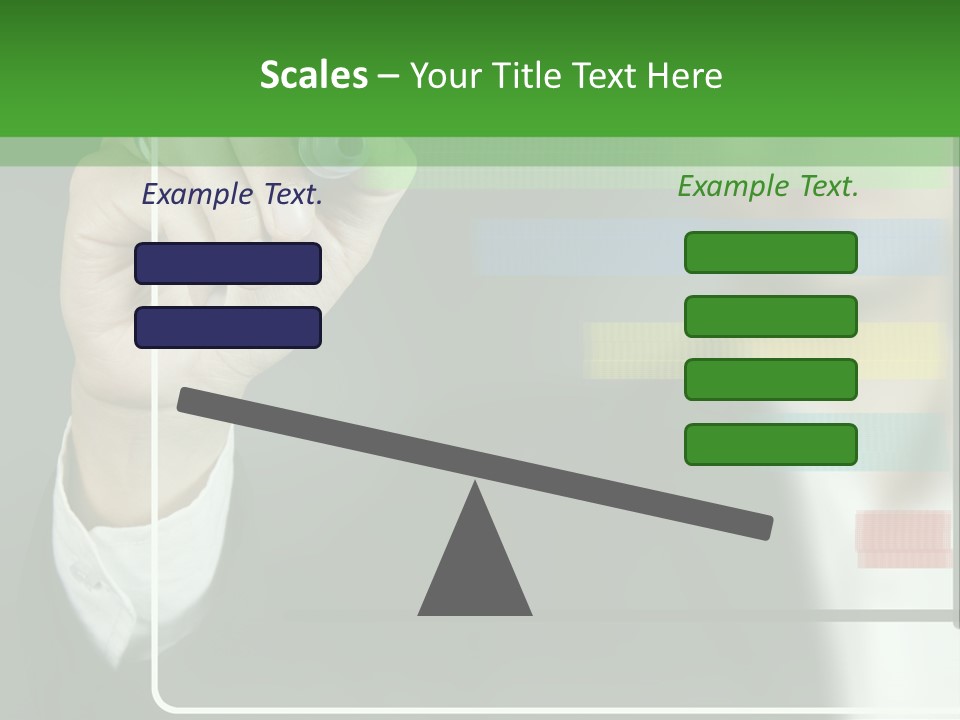 Tracing Pencil Control PowerPoint Template