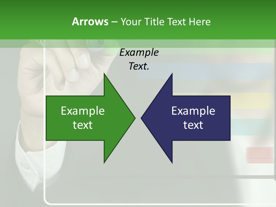 Tracing Pencil Control PowerPoint Template