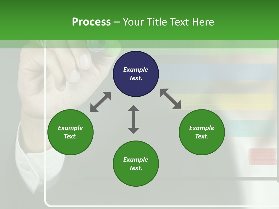 Tracing Pencil Control PowerPoint Template