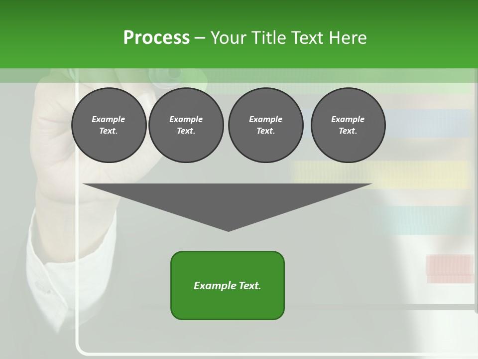 Tracing Pencil Control PowerPoint Template