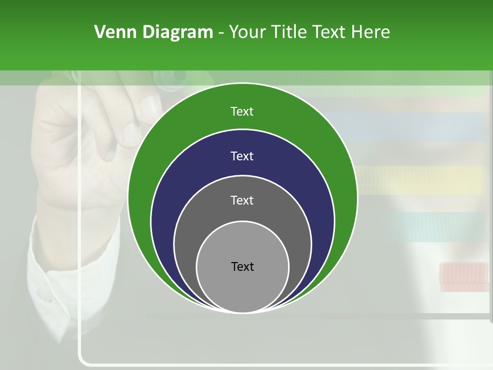 Tracing Pencil Control PowerPoint Template