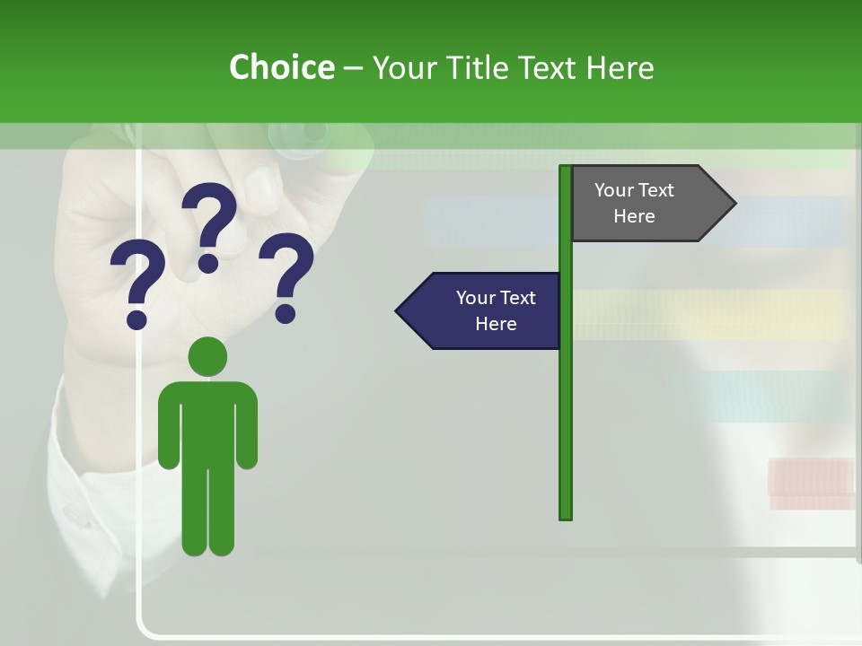 Tracing Pencil Control PowerPoint Template