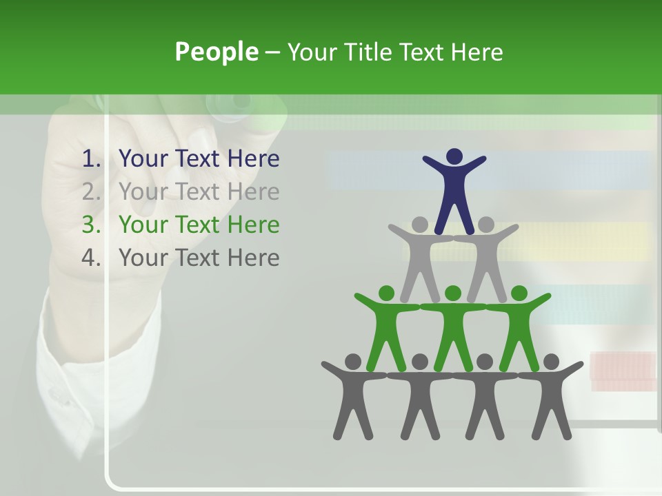 Tracing Pencil Control PowerPoint Template