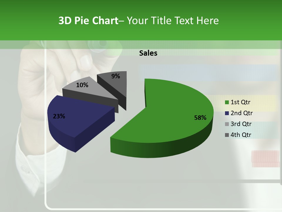 Tracing Pencil Control PowerPoint Template
