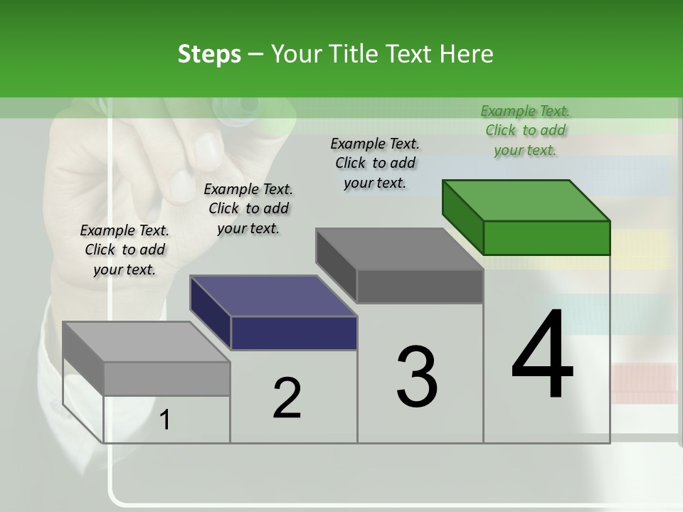 Tracing Pencil Control PowerPoint Template