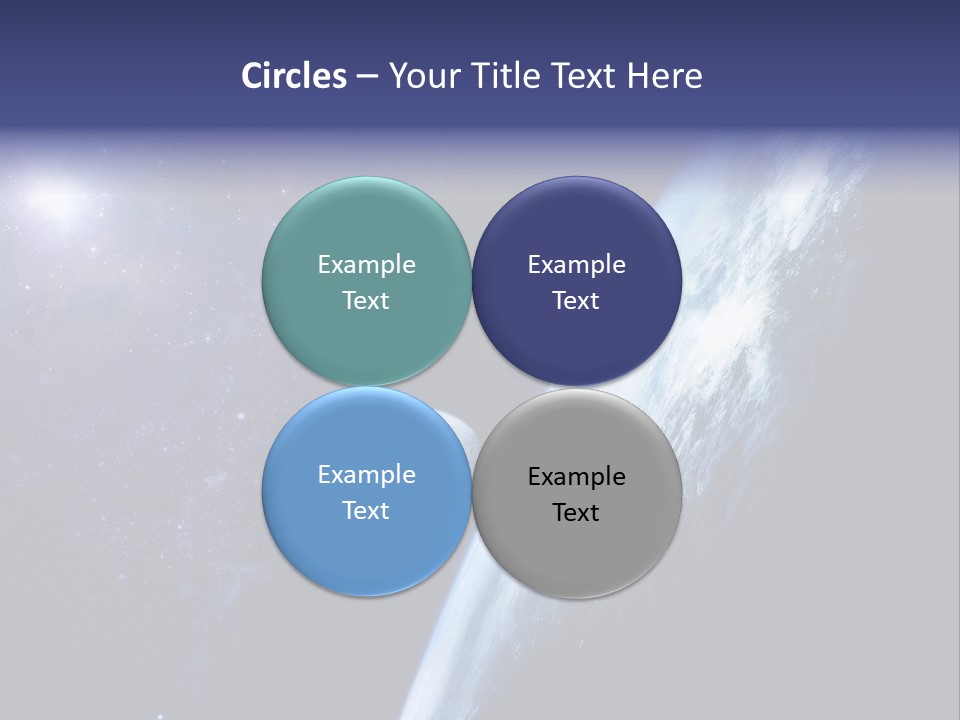 Sun Black Atmosphere PowerPoint Template