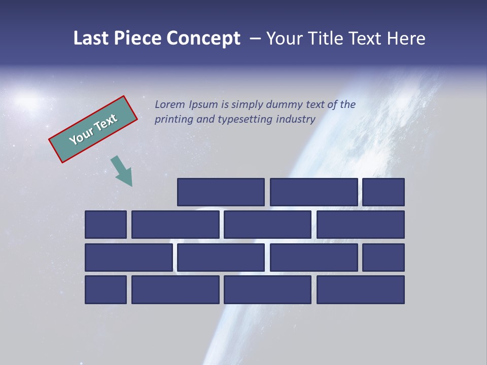 Sun Black Atmosphere PowerPoint Template