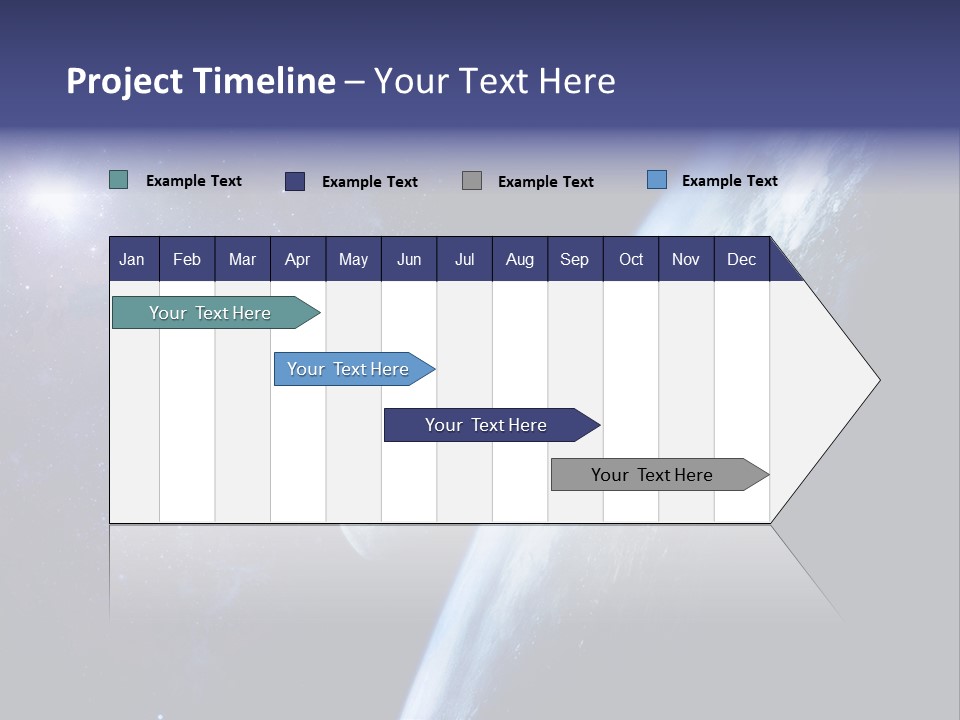 Sun Black Atmosphere PowerPoint Template