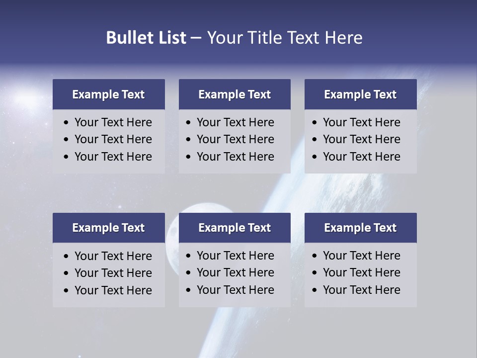 Sun Black Atmosphere PowerPoint Template