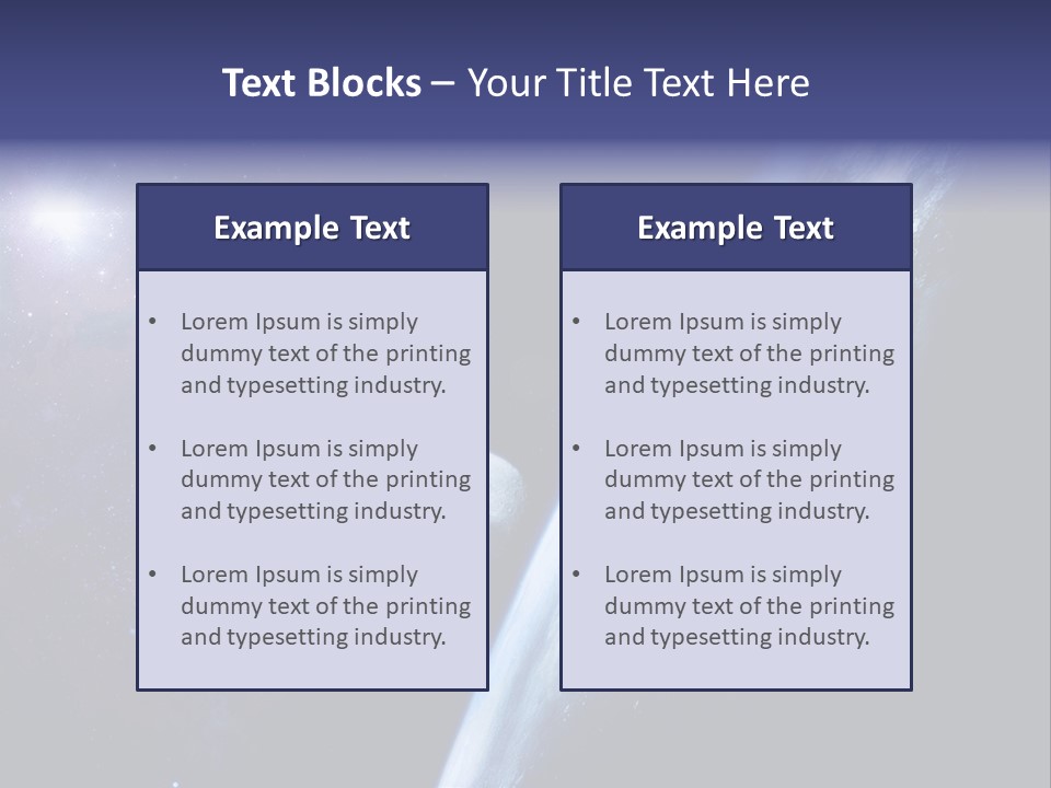 Sun Black Atmosphere PowerPoint Template
