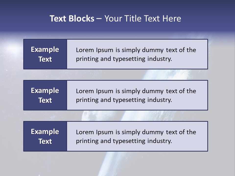 Sun Black Atmosphere PowerPoint Template