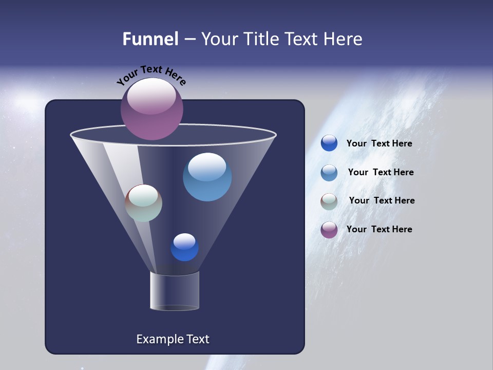 Sun Black Atmosphere PowerPoint Template