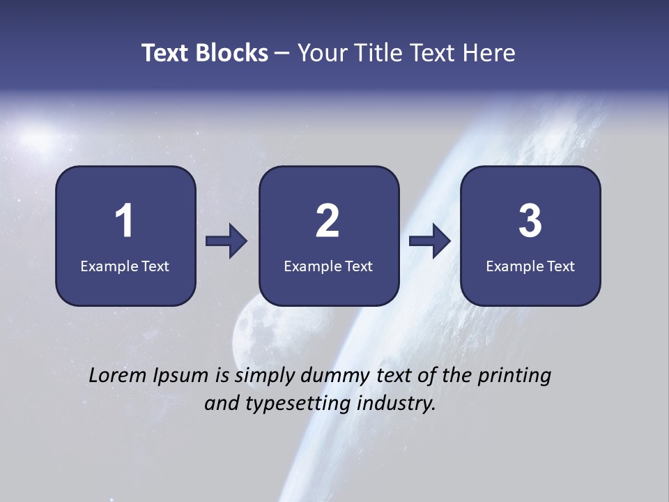 Sun Black Atmosphere PowerPoint Template
