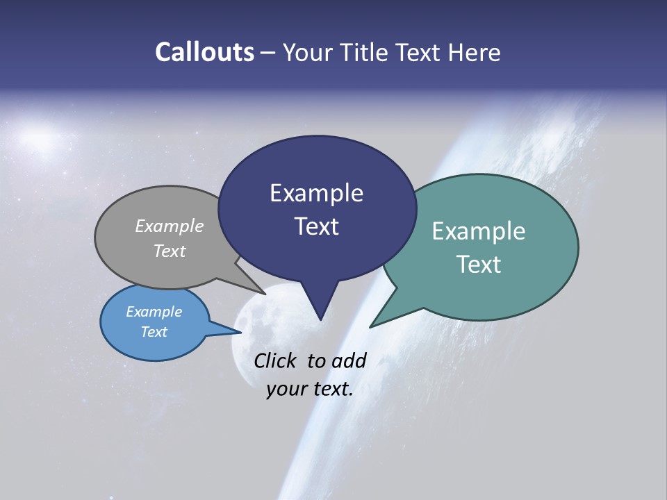 Sun Black Atmosphere PowerPoint Template