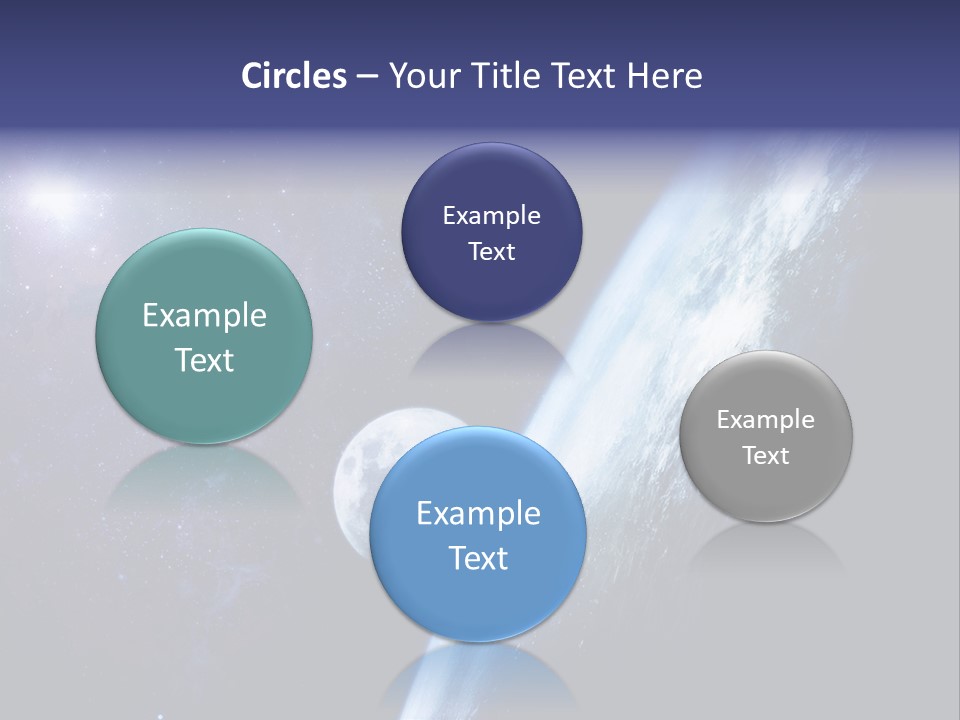 Sun Black Atmosphere PowerPoint Template