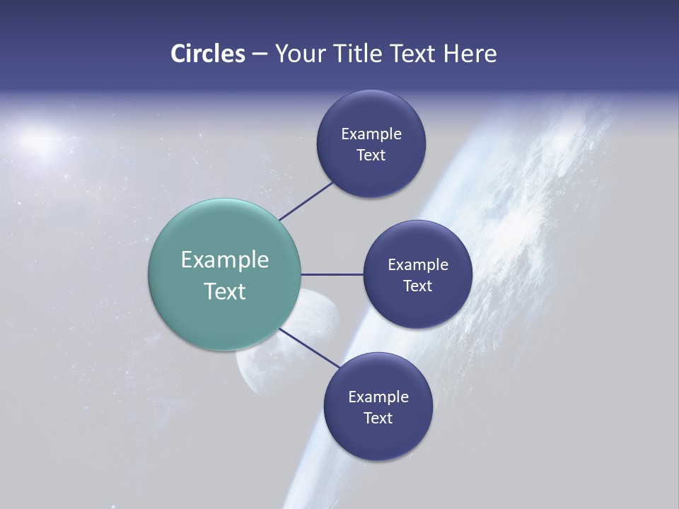 Sun Black Atmosphere PowerPoint Template