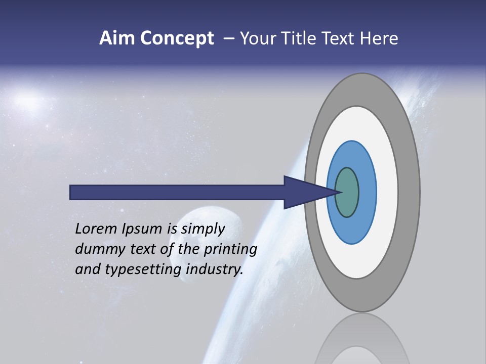 Sun Black Atmosphere PowerPoint Template