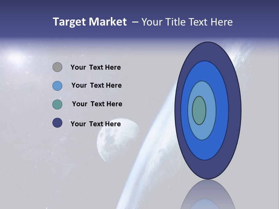 Sun Black Atmosphere PowerPoint Template