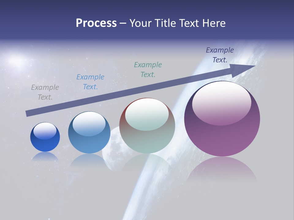 Sun Black Atmosphere PowerPoint Template