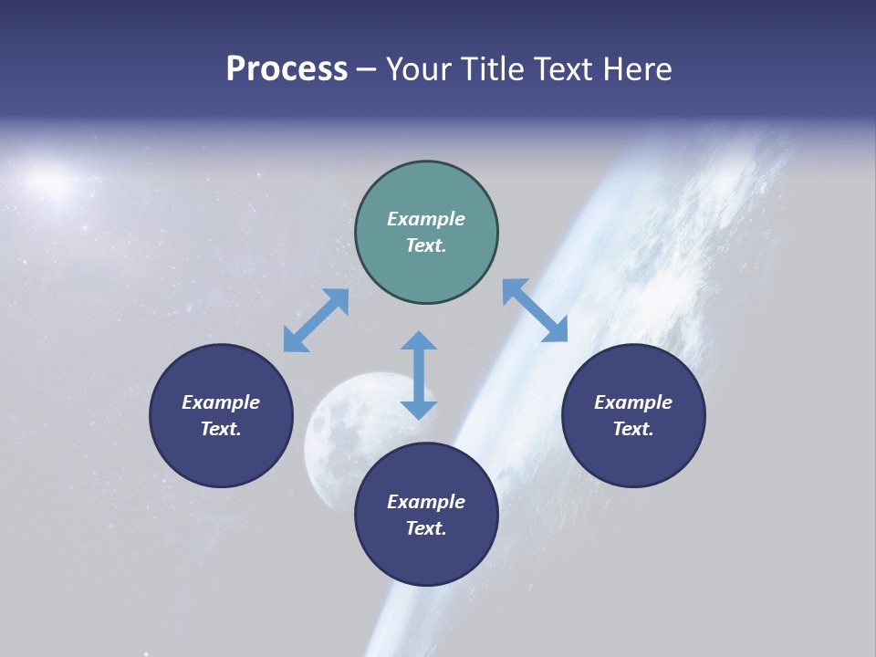 Sun Black Atmosphere PowerPoint Template