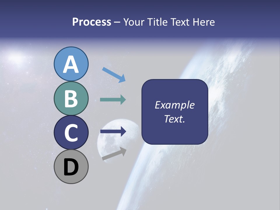Sun Black Atmosphere PowerPoint Template